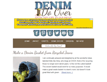 Tablet Screenshot of denimdoover.com